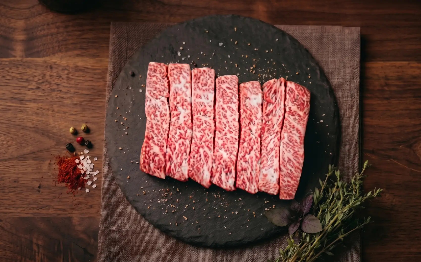 A5 Premium Omi Beef Kalbi (Short Rib)